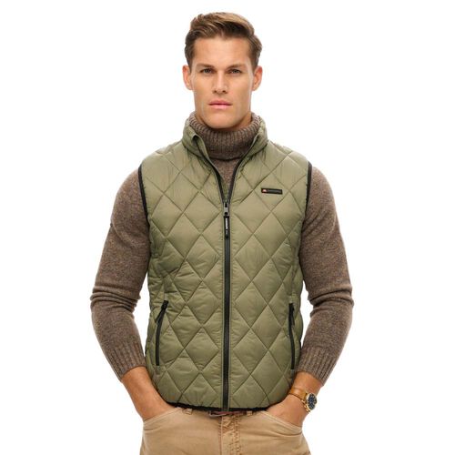 Superdry Diamond Quilt Fuji Lite Gilet